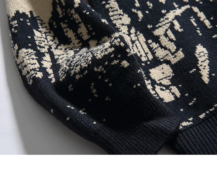 CORRECTS The Glorious Mountain Graphic Sweater ,  - Streetwear Sweater - Slick Street