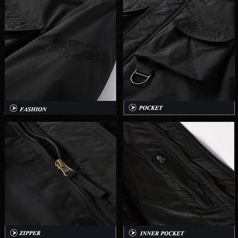 Detachable 'V23' Hooded Ski Jacket , - Streetwear - Slick Street