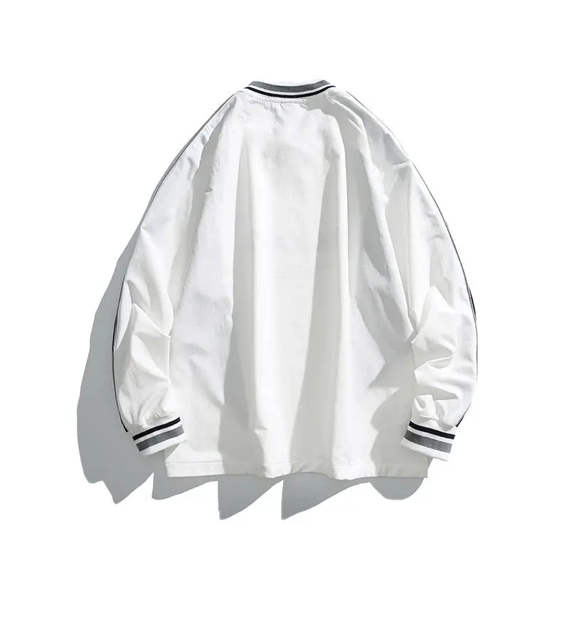 Color Block Classic V-neck Sweater , - Streetwear Sweater - Slick Street
