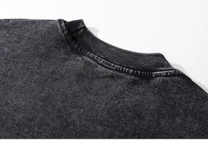 The Faces We Fear Dusty Color O-Neck T-Shirt , - Streetwear T-Shirts - Slick Street