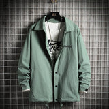 A022 Demon Anime Dog T-Shirt Green, XS - Streetwear T-Shirts - Slick Street