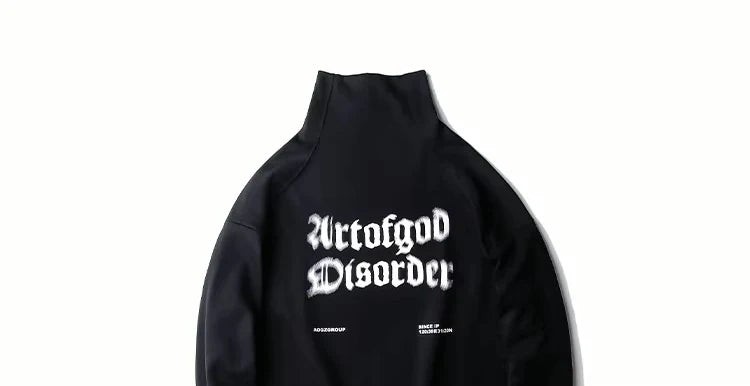 UrtofGod Disorder Turtleneck Sweatshirt ,  - Streetwear Sweatshirts - Slick Street