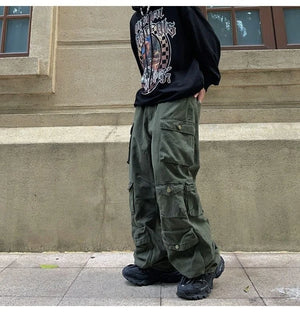 MA99 Cargo Pants , - Streetwear Cargo Pants - Slick Street