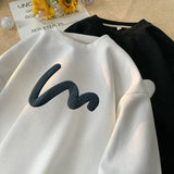 Waffle V21A Sweatshirt WHITE, XXS - Streetwear Sweater - Slick Street