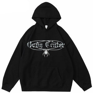 Cross Cellar Spider Graphic Hoodie ,  - Streetwear Hoodie - Slick Street