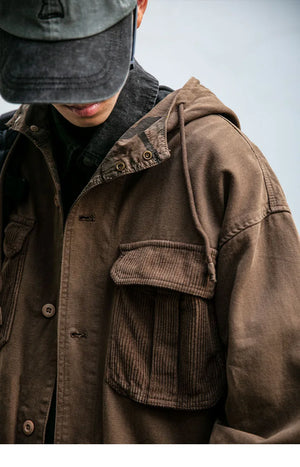 VX1 Hooded Jacket , - Streetwear Jackets - Slick Street