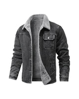 Shadow Sherpa Denim Jacket