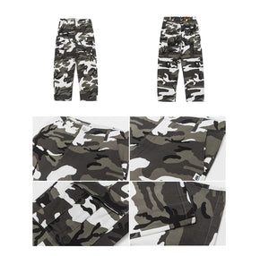 Snow X1 Camo Cargo Pants ,  - Streetwear Cargo Pants - Slick Street