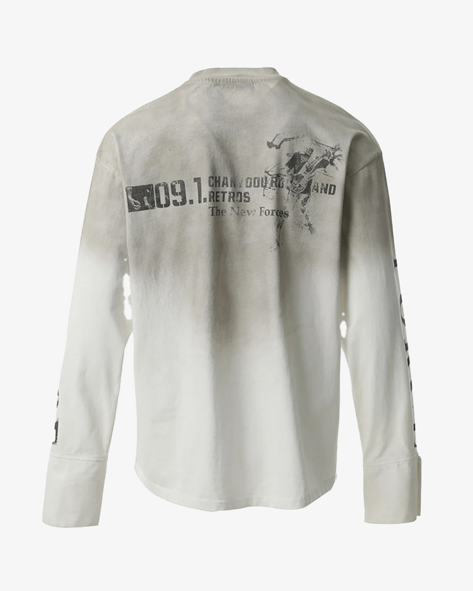 Force 09 Graphic Long Sleeve Tee , - Streetwear T-Shirt - Slick Street