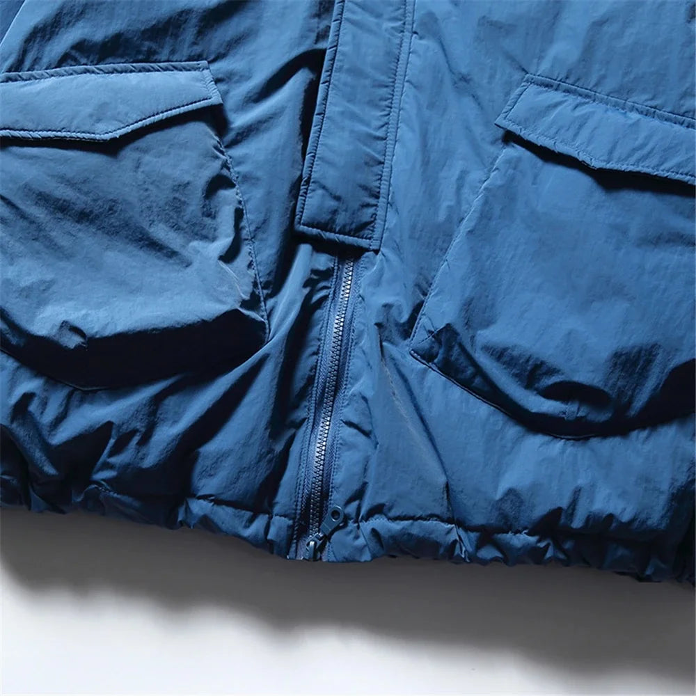 Lightweight Multi Pockets Zipper Jacket ,  - Streetwear Jacket - Slick Street