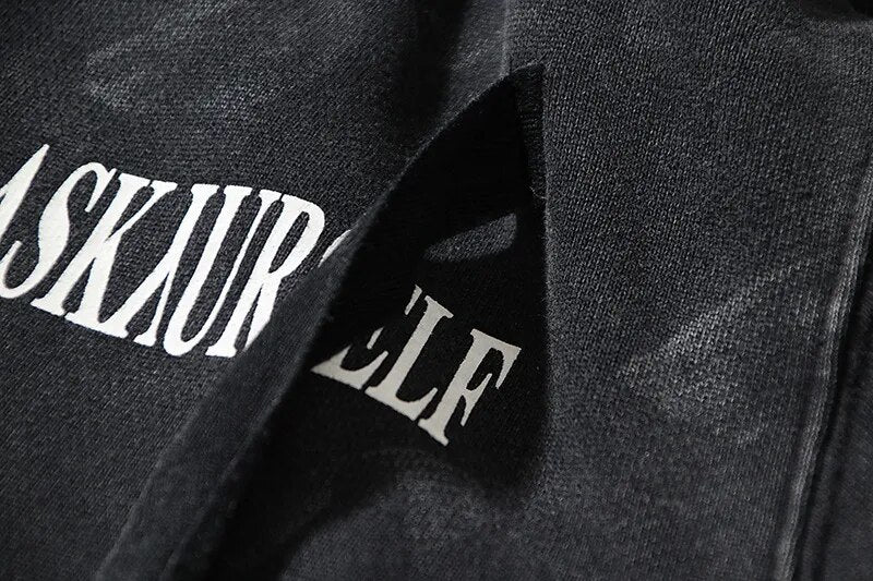 Dusty Black Color Classical Zipper Hoodie ,  - Streetwear Hoodie - Slick Street