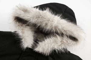 Star Pendant Winter Jacket , - Streetwear - Slick Street