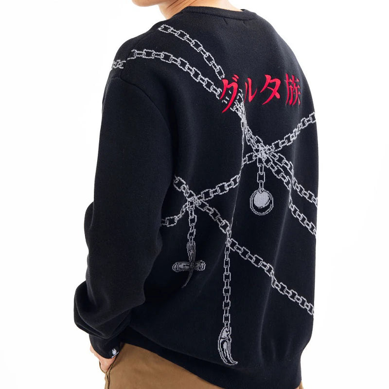Judgement Boy Anime Loose Sweater , - Streetwear Sweater - Slick Street