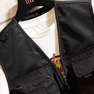 GIVNECHY Tactical Net Style Double T-Shirt , - Streetwear T-Shirts - Slick Street