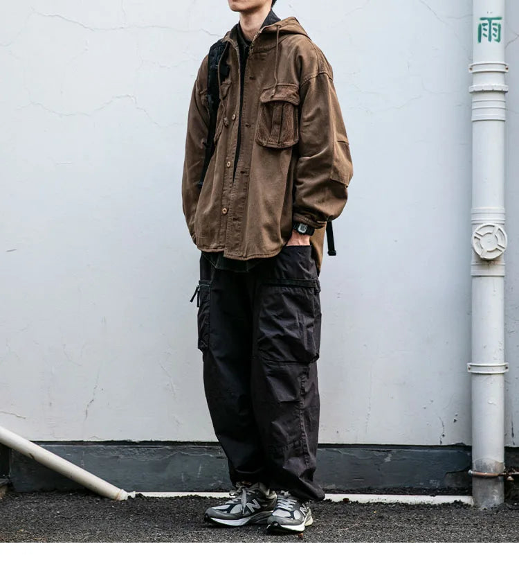 VX1 Hooded Jacket , - Streetwear Jackets - Slick Street
