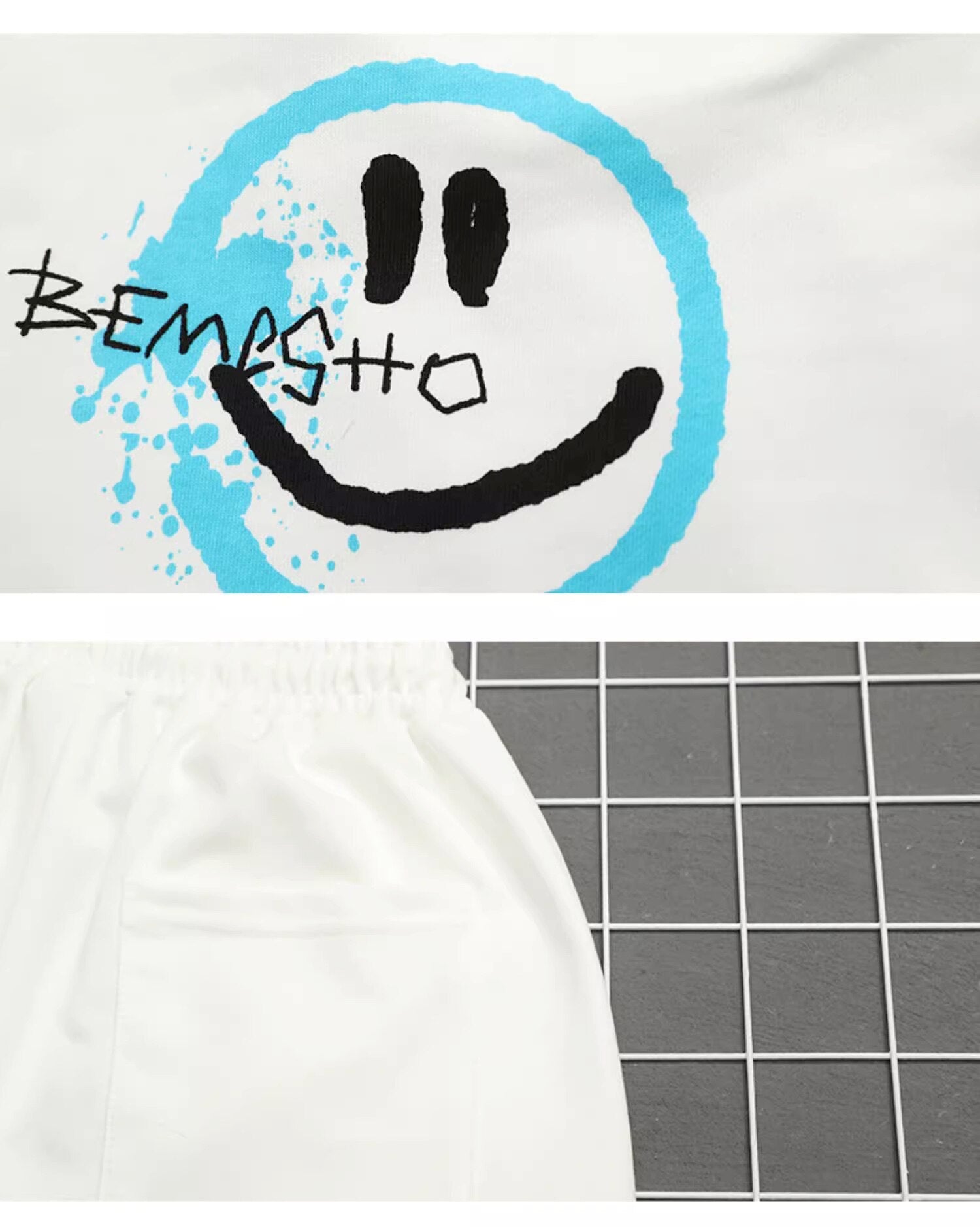 BEMESTTO Infamous Club Vatos Society Shorts ,  - Streetwear Shorts - Slick Street