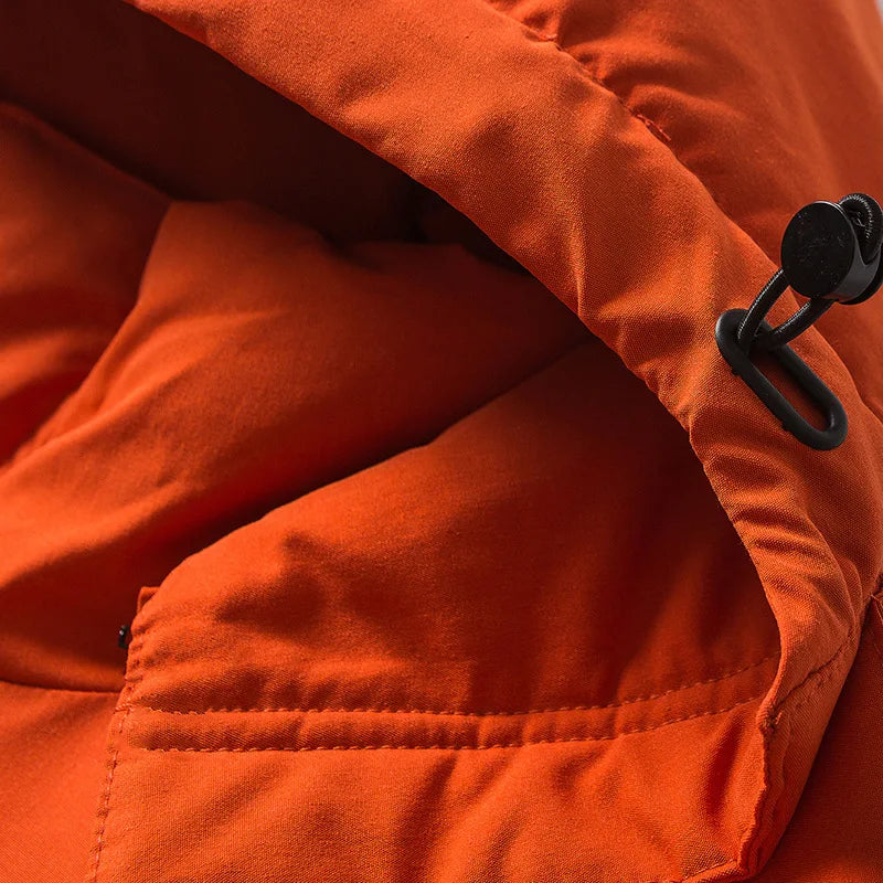 Multi Pockets Mask Style Parka Jacket ,  - Streetwear Jacket - Slick Street