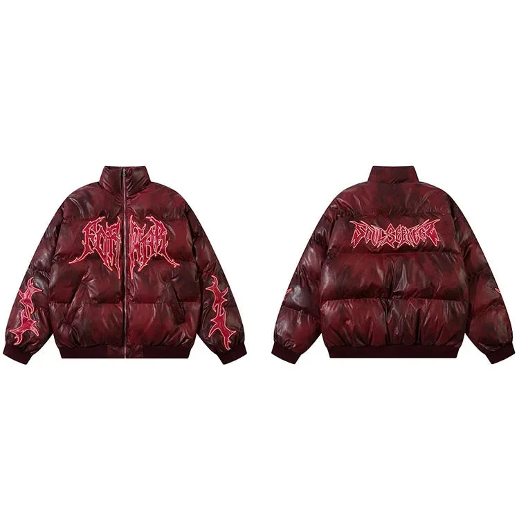 Slick 'Soul Seeker' Puffer Jacket ,  - Streetwear Jacket - Slick Street