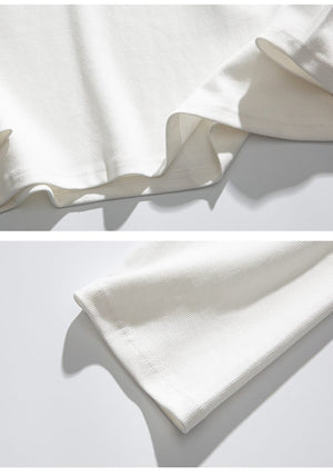 We lead, others copy© Casual Solid Long Sleeve , - Streetwear T-Shirts - Slick Street