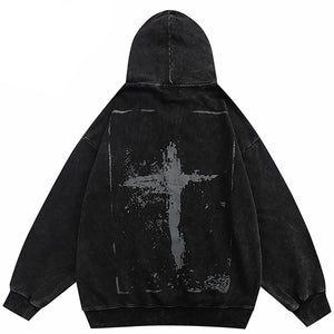 Begoberg Serbian Latin Cross Hoodie ,  - Streetwear Hoodie - Slick Street