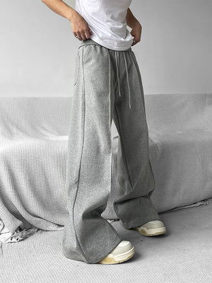 Y2k Wide leg Lantern Pants , - Streetwear Pants - Slick Street