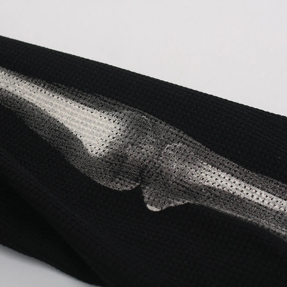 Skeleton B-Heart Graphic Sweatshirt , - Streetwear Sweatshirts - Slick Street