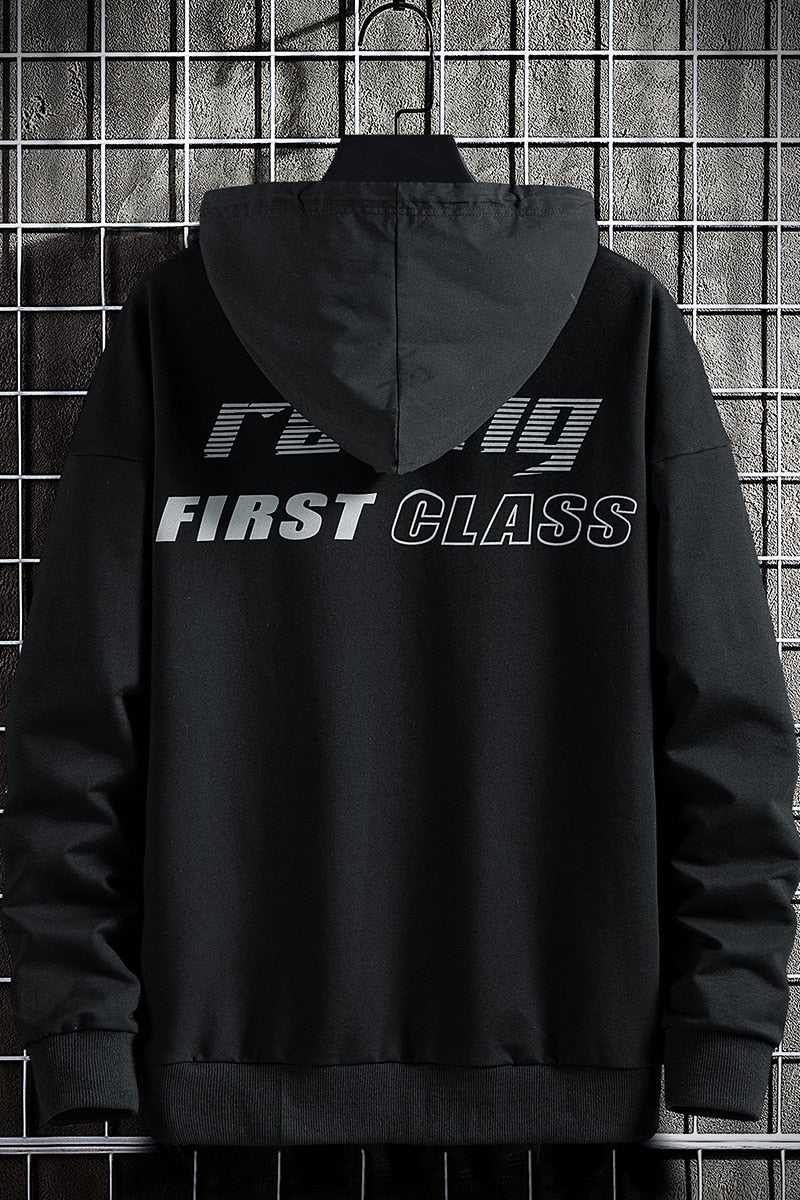 First Class Double Pocket Pullover Hoodie ,  - Streetwear Hoodie - Slick Street