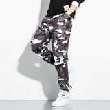 CR3 Camouflage Cargo Pants White, XS - Streetwear Pants - Slick Street