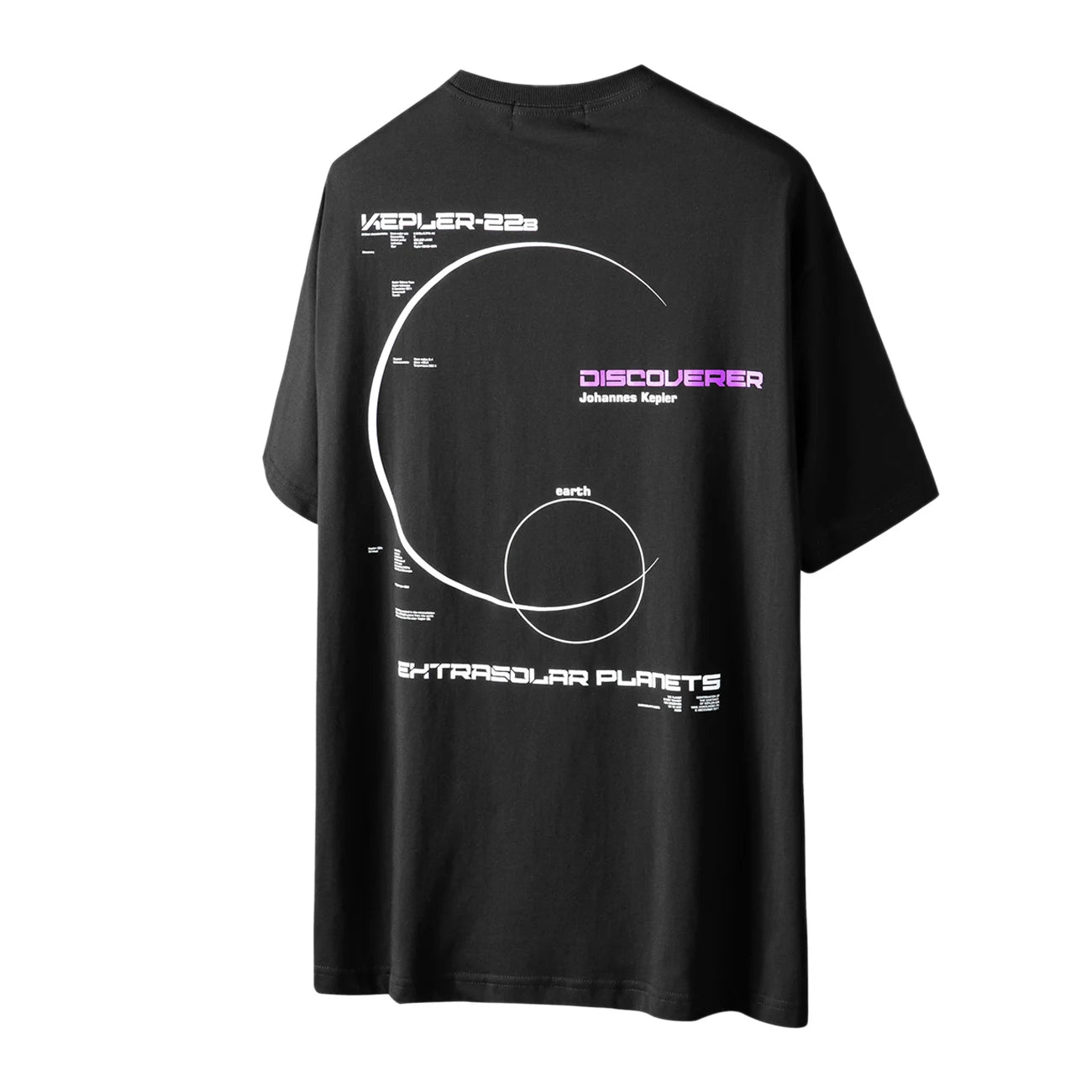 KEPLER-22 Extra Solar Planet Loose T-Shirt , - Streetwear T-Shirts - Slick Street