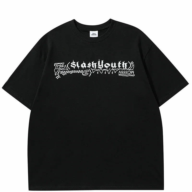Slash Youth Angel Wings T-Shirt ,  - Streetwear T-Shirt - Slick Street