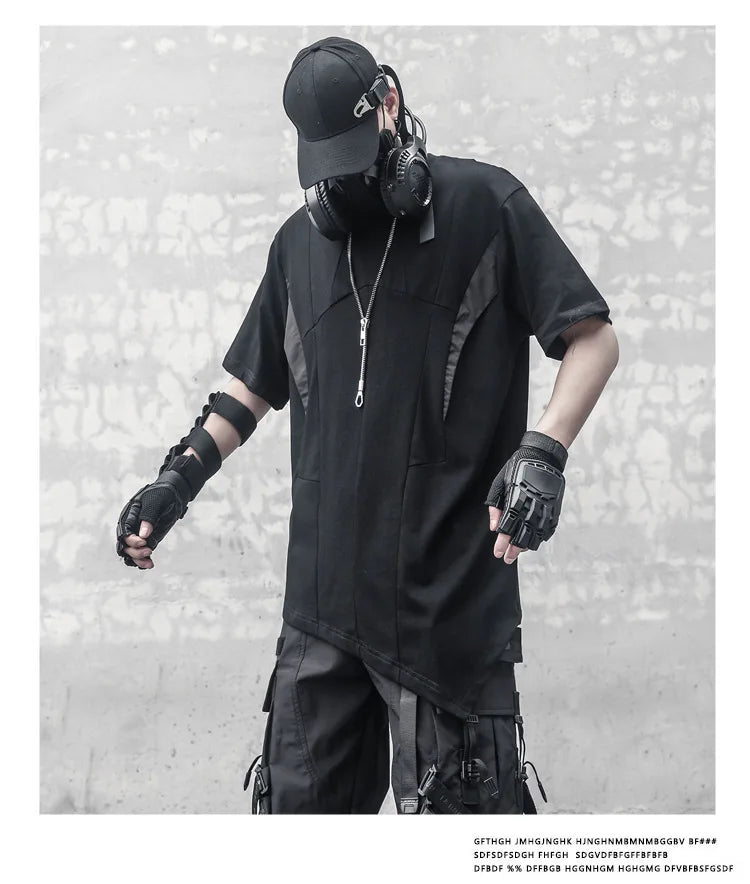 Onyx AZ23 Techwear T-Shirt , - Streetwear T-Shirts - Slick Street