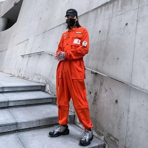 TongT Overalls Jumpsuit , - Streetwear Jumpsuit - Slick Street