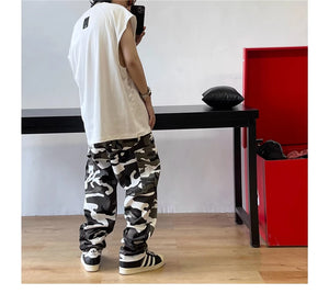 Snow X1 Camo Cargo Pants ,  - Streetwear Cargo Pants - Slick Street
