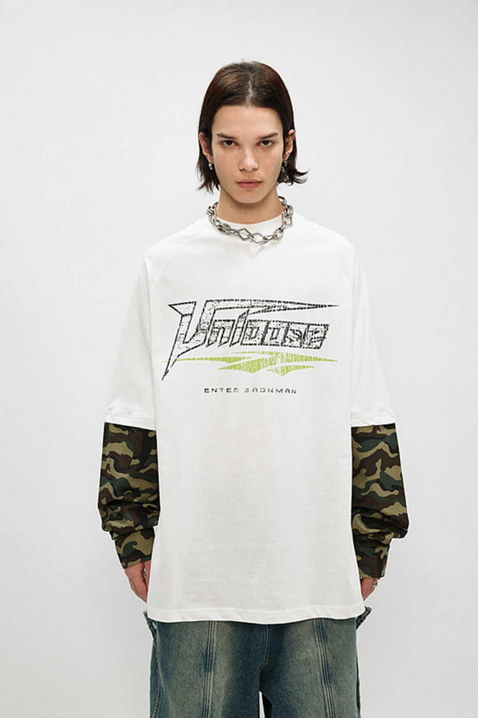 Enter Sandman Long Sleeve T-Shirt , - Streetwear T-Shirt - Slick Street