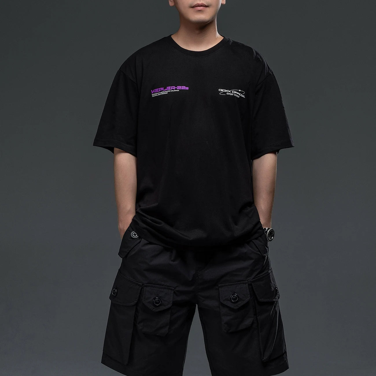 KEPLER-22 Extra Solar Planet Loose T-Shirt ,  - Streetwear T-Shirt - Slick Street
