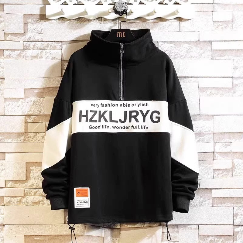 Good Life, Wonderful Life Gym Style Hoodie Black, XXS - Streetwear Hoodie - Slick Street