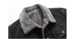 Neutral Color Button Up Fleece Jacket ,  - Streetwear Jacket - Slick Street