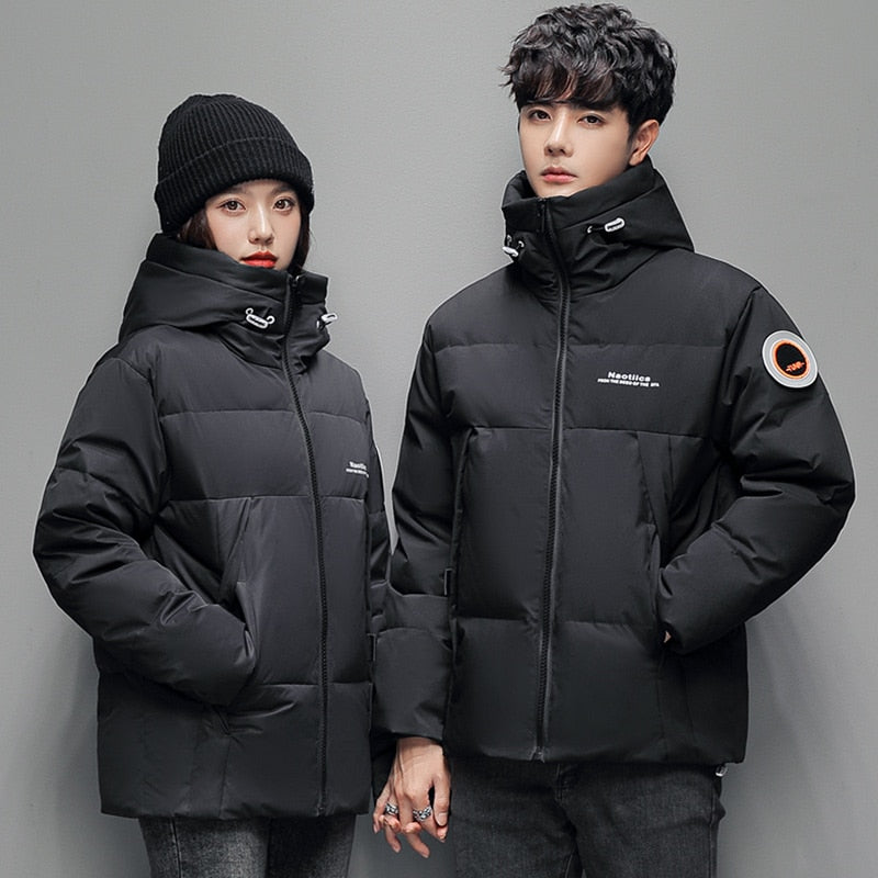 DQ Gradient Puffer Jacket ,  - Streetwear Jacket - Slick Street