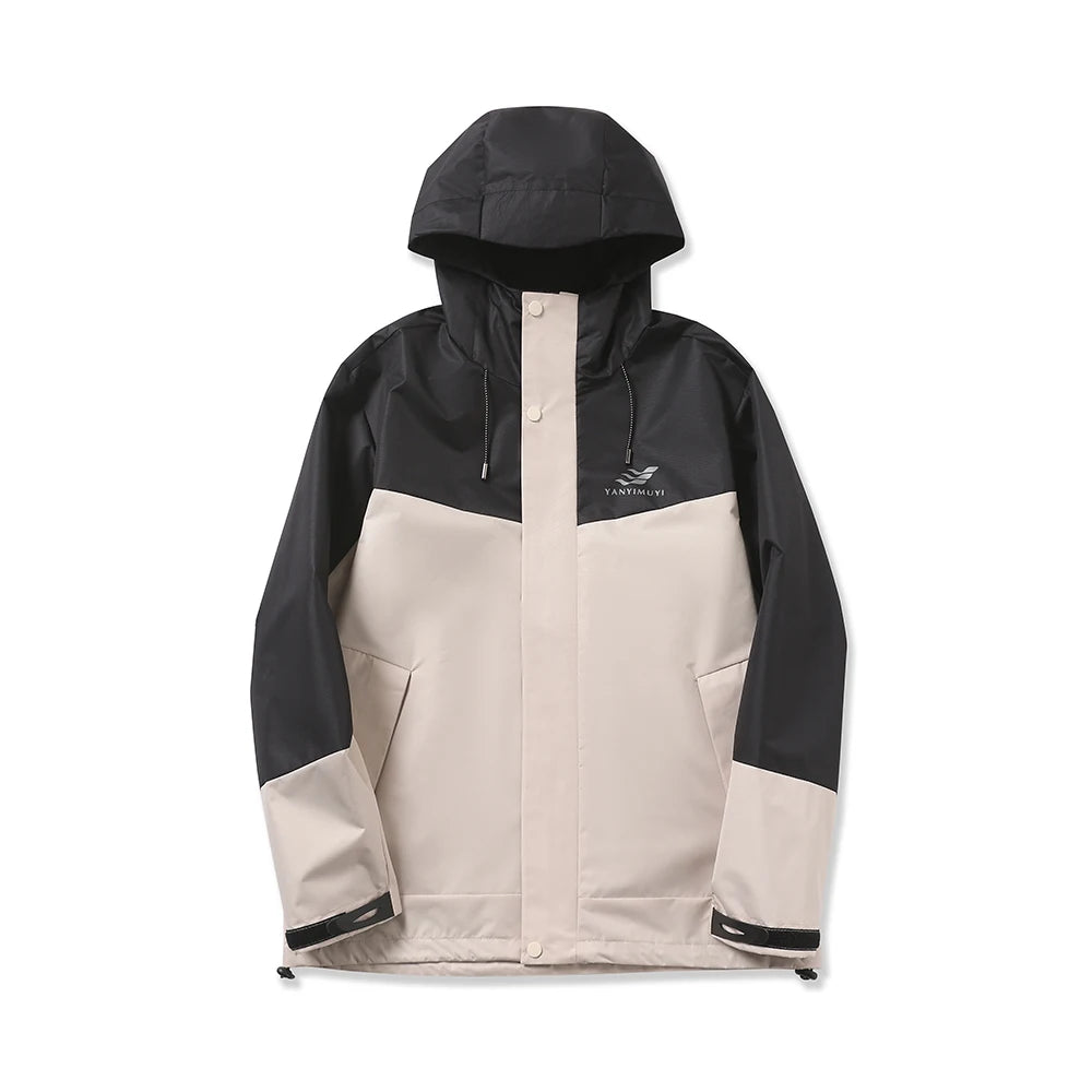 Two Tone Slim Fit Bomber Jacket Khaki, XS - Streetwear Jacket - Slick Street