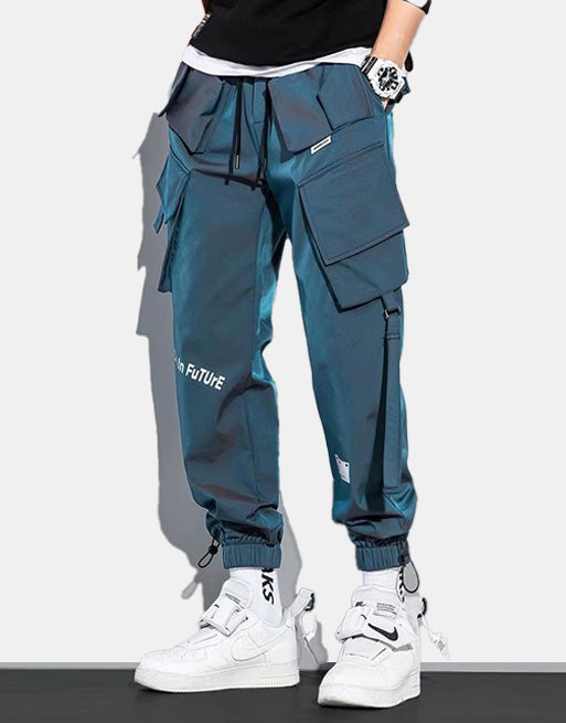 Made in Future Multi Pocket Cargo Pants ,  - Streetwear Pants - Slick Street