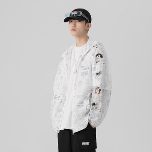 DISOUT Kawaii Anime Hoodie White, XS - Streetwear Hoodie - Slick Street