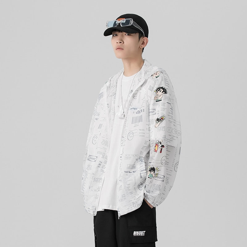 DISOUT Kawaii Anime Hoodie White, XS - Streetwear Hoodie - Slick Street