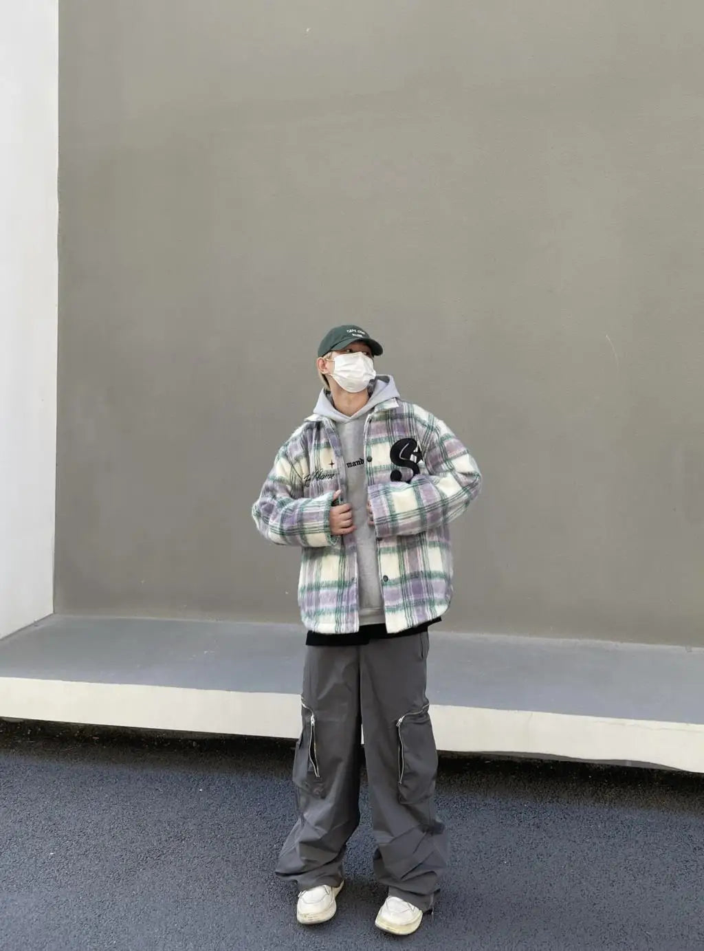 Large Knee Pocket Baggy Pants , - Streetwear Pants - Slick Street