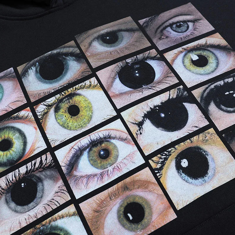 Dusky Different Shades Of Eye Hoodie ,  - Streetwear Hoodie - Slick Street