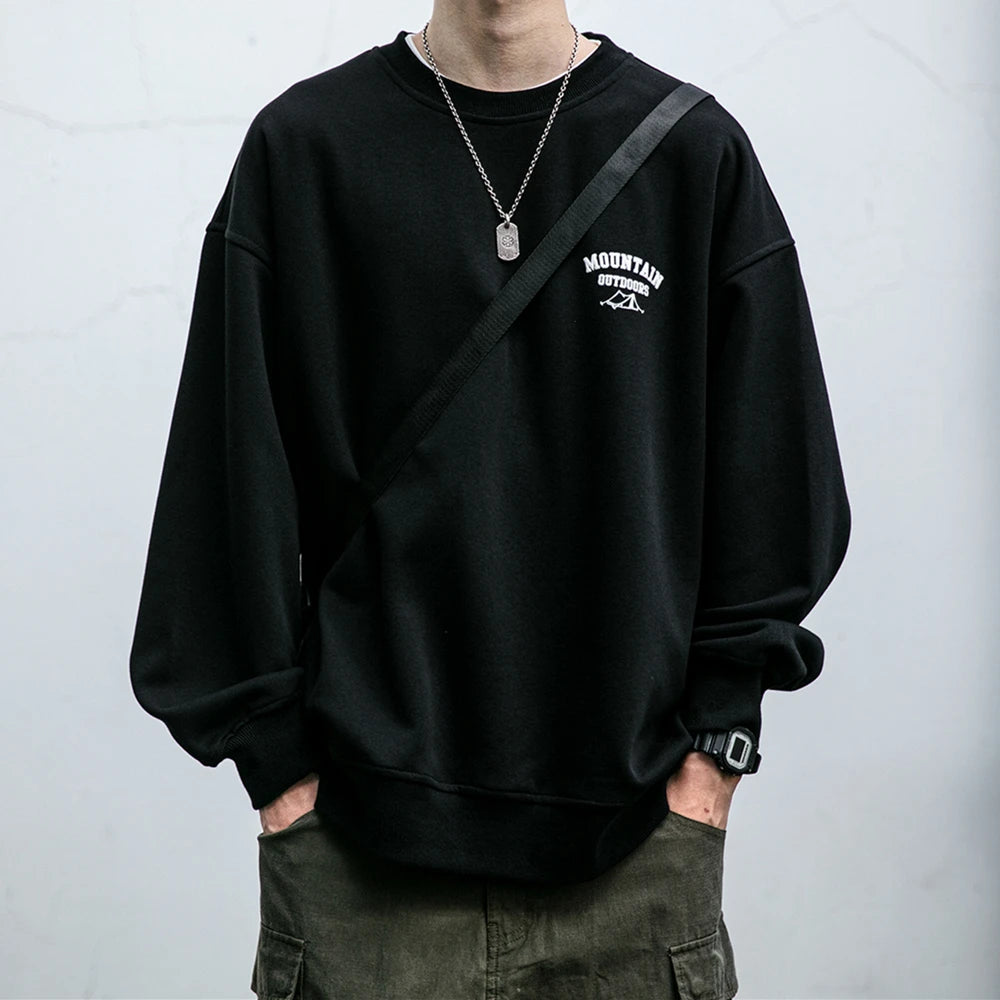 Adventure Mountain Outdoor Pullover Sweatshirt ,  - Streetwear  - Slick Street
