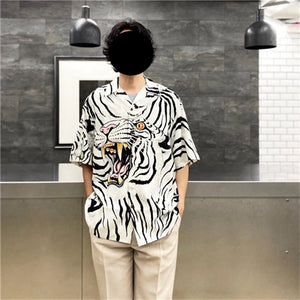 Wild Beast Tiger Shirt , - Streetwear Shirt - Slick Street