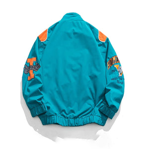 Stiwaup Racing Windbreaker Jacket ,  - Streetwear Jacket - Slick Street