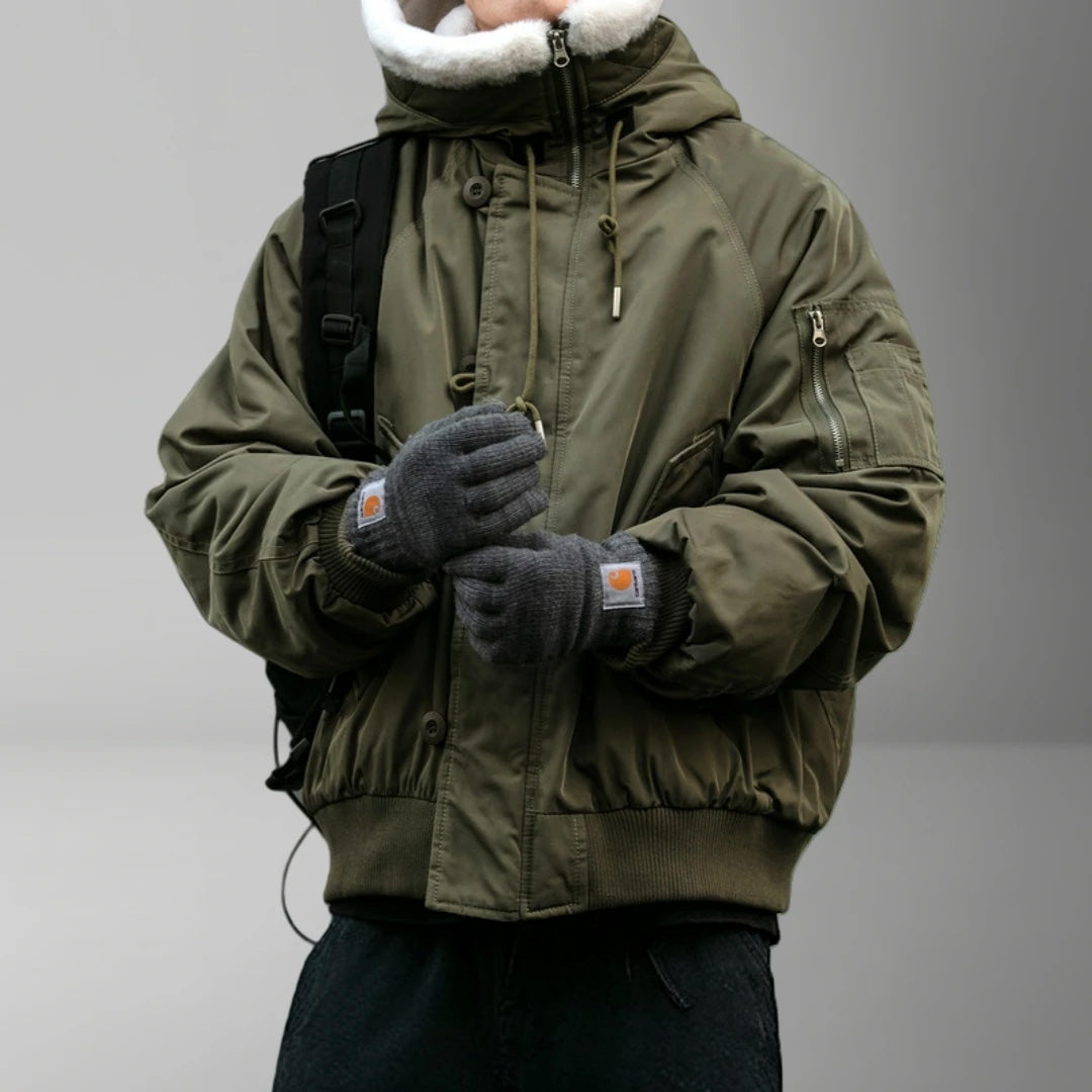 Winter American Fur Interior Parka Jacket