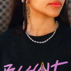 Iced Out 5A Cubic Zirconia Necklace ,  - Streetwear Necklace - Slick Street