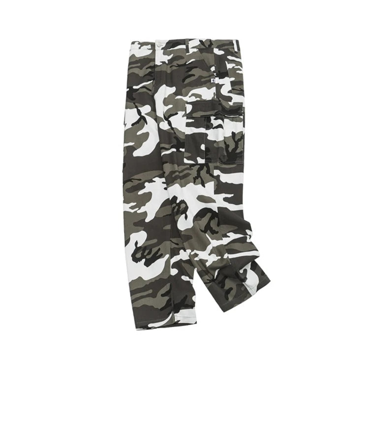 Snow X1 Camo Cargo Pants ,  - Streetwear Cargo Pants - Slick Street